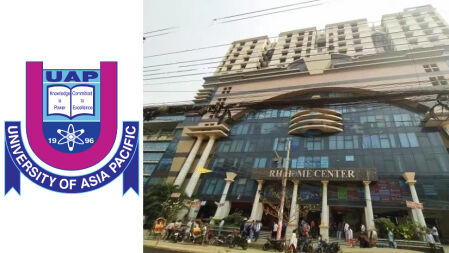 শপিংমলের ভাড়া কক্ষে পাঠদান করছে স্থায়ী সনদ পাওয়া এশিয়া প্যাসিফিক