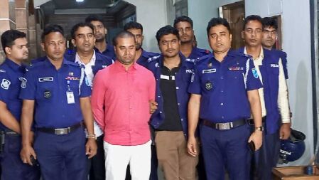 পুলিশ সদস্য হত্যা মামলার প্রধান আসামি আপন গ্রেপ্তার