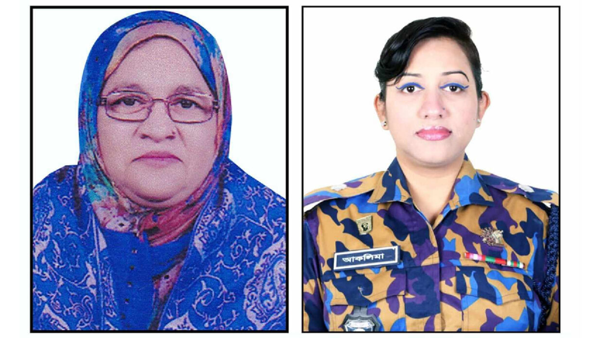 শ্রেষ্ঠ জয়িতার সম্মাননা পেলেন মা ও পুলিশ ক্যাডার মেয়ে