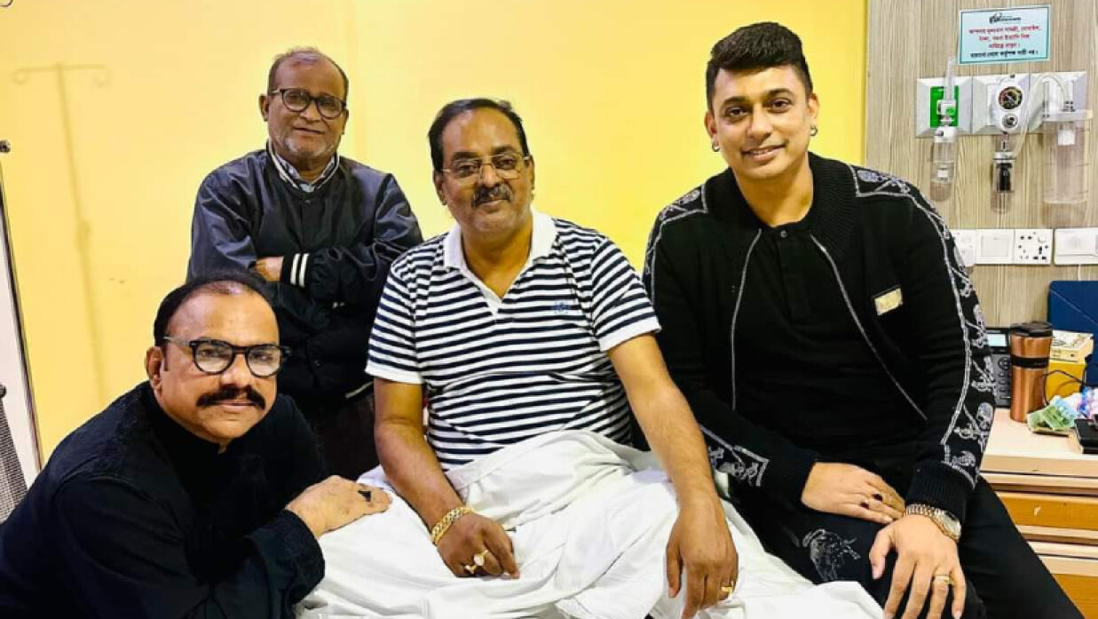 হাসপাতালে ভর্তি ডিপজল, দেখতে গেলেন ডিবির হারুন-মিশা-জায়েদ