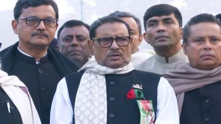 বিএনপি-জামায়াত বাংলাদেশকে পেছনে ফিরিয়ে নিতে চায়: কাদের