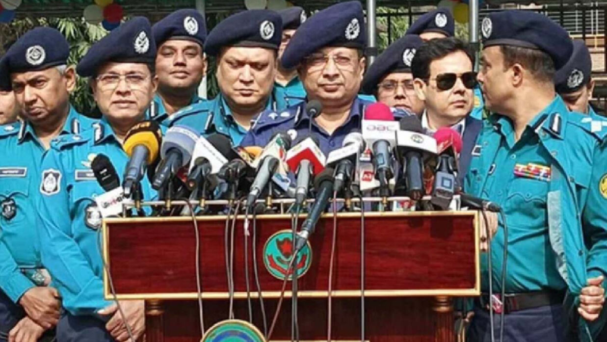 ছাত্রদল নেতাকে গ্রেপ্তারের পর নাশকতার পরিকল্পনার তথ্য পাওয়া গেছে: আইজিপি