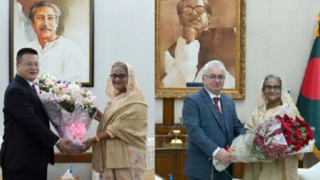 সবার আগে অভিনন্দন জানালো চীন-রাশিয়া