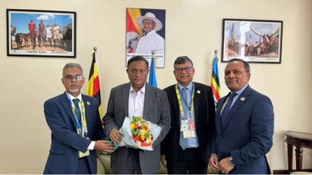 উগান্ডায় গেলেন পররাষ্ট্রমন্ত্রী ড. হাছান মাহমুদ