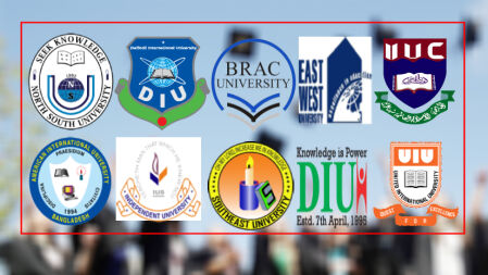 শিক্ষার্থী সংখ্যায় এগিয়ে যে ১০ বেসরকারি বিশ্ববিদ্যালয়