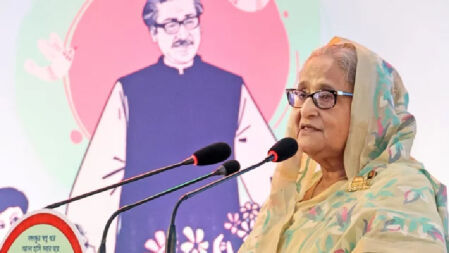 লেখাপড়া নিয়ে শিশুদের ওপর চাপ সৃষ্টি করা যাবে না: প্রধানমন্ত্রী