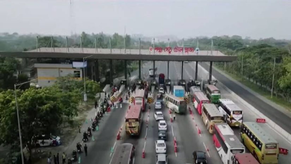 ৪ সেতুতে ২৪ ঘণ্টায় ৯ কোটিরও বেশি টোল আদায়