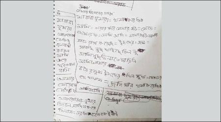 ঈদে পরিবারকে মাংস কিনে খাওয়াতে না পারায় চিরকুট লিখে আত্মহত্যা