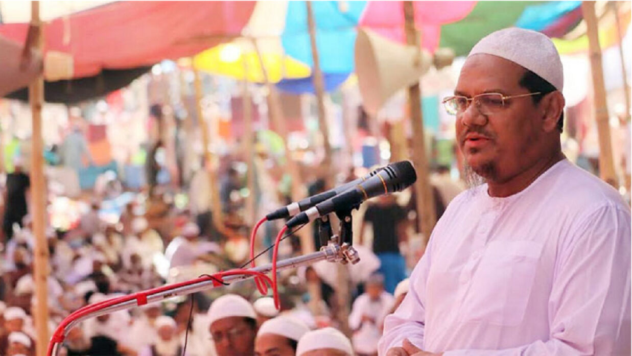 বিশ্ববিদ্যালয়ে নামাজ-ইফতারে আপত্তি, মঙ্গল শোভাযাত্রা-পূজায় আপত্তি নেই: চরমোনাই পীর