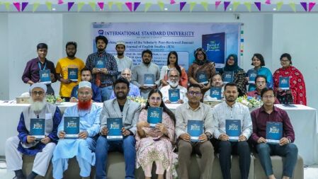 ইন্টারন্যাশনাল স্ট্যান্ডার্ড ইউনিভার্সিটির ইংরেজি বিভাগের প্রথম জার্নাল প্রকাশিত