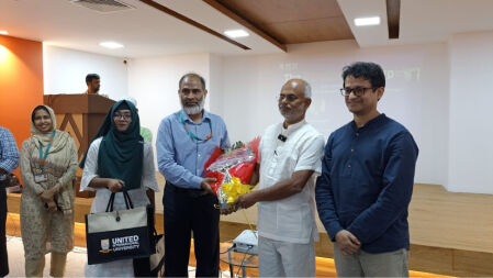 ইউআইইউতে ‘বাংলাদেশের স্কুল, দক্ষতা এবং শিক্ষার অগ্রগতি ও চ্যালেঞ্জ’ শীর্ষক লেকচার