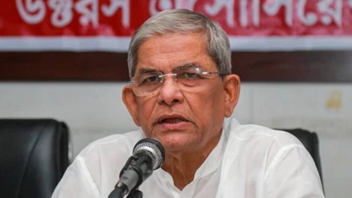 দেশবাসীকে শান্ত থাকার জন্য আহ্বান মির্জা ফখরুলের