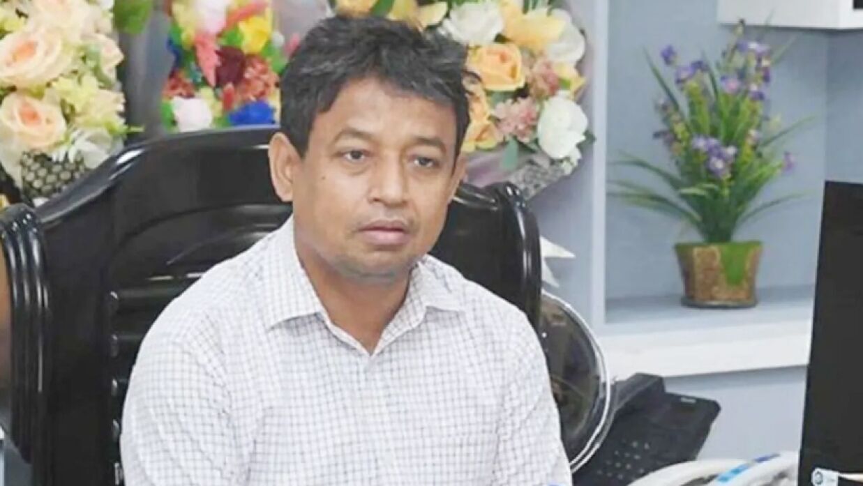 দেয়াল টপকে পালালেন হারুন!