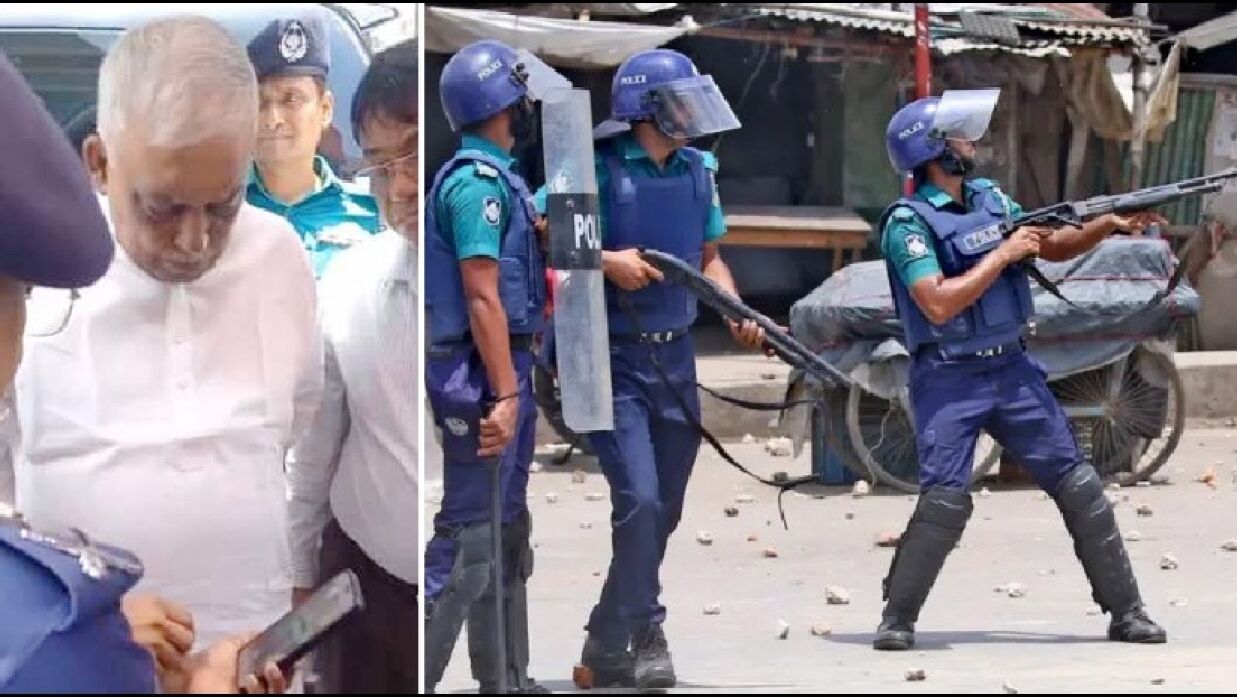 ‘গুলি করি মরে একটা, একটাই যায় স্যার, বাকিডি যায় না’  সাবেক স্বরাষ্ট্রমন্ত্রীকে পুলিশ কর্মকর্তা