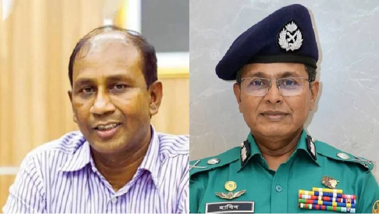 এসবি প্রধান মনিরুল ও ডিএমপি কমিশনার হাবিবকে বাধ্যতামূলক অবসর
