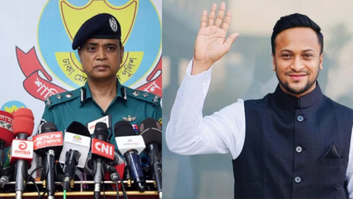 সাকিবের মামলা নিয়ে যা বললেন ডিএমপি কমিশনার