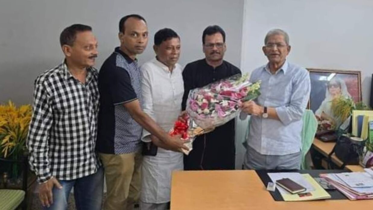 জামিনে মুক্ত হয়ে বিএনপি মহাসচিবের সঙ্গে সাক্ষাৎ সাবেক এমপি হাবিবের
