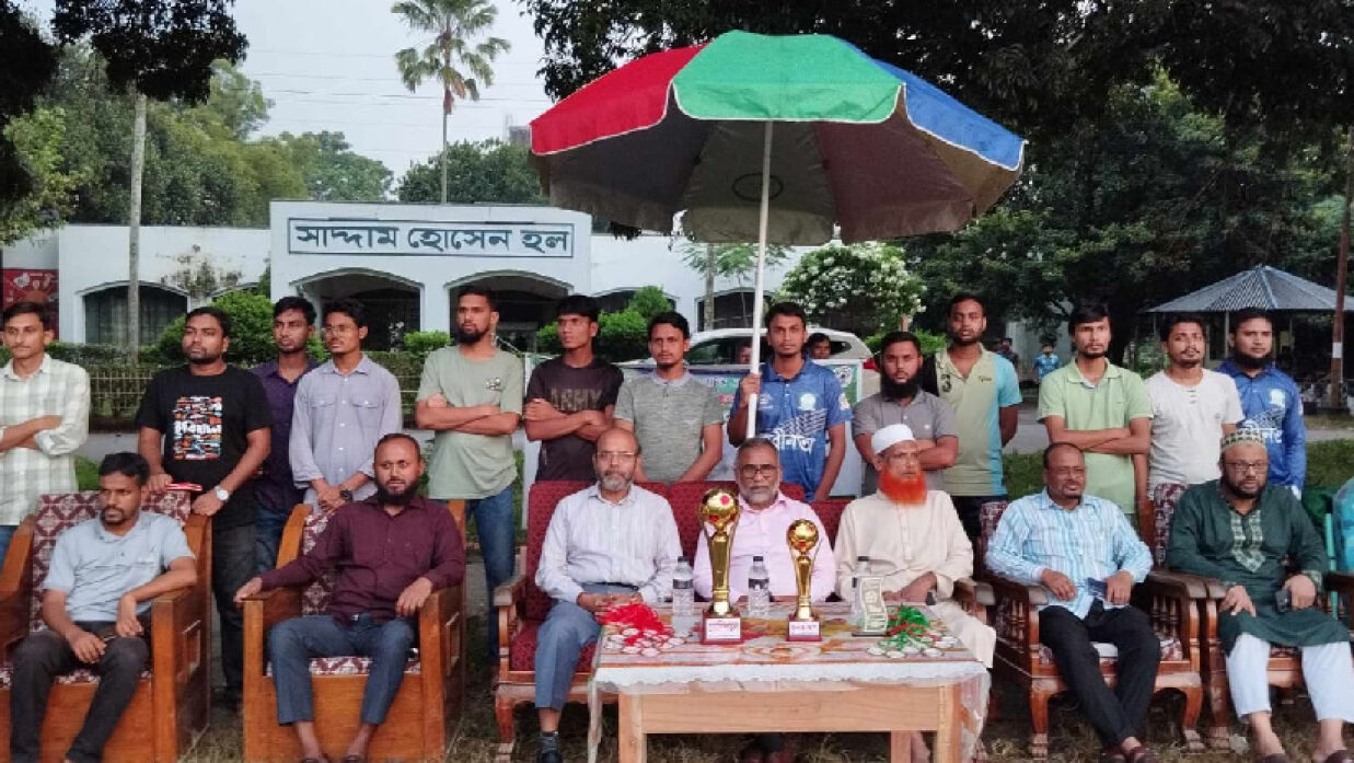 পর্দা নামলো ইবির আবু সাঈদ ফুটবল টুর্নামেন্টের 