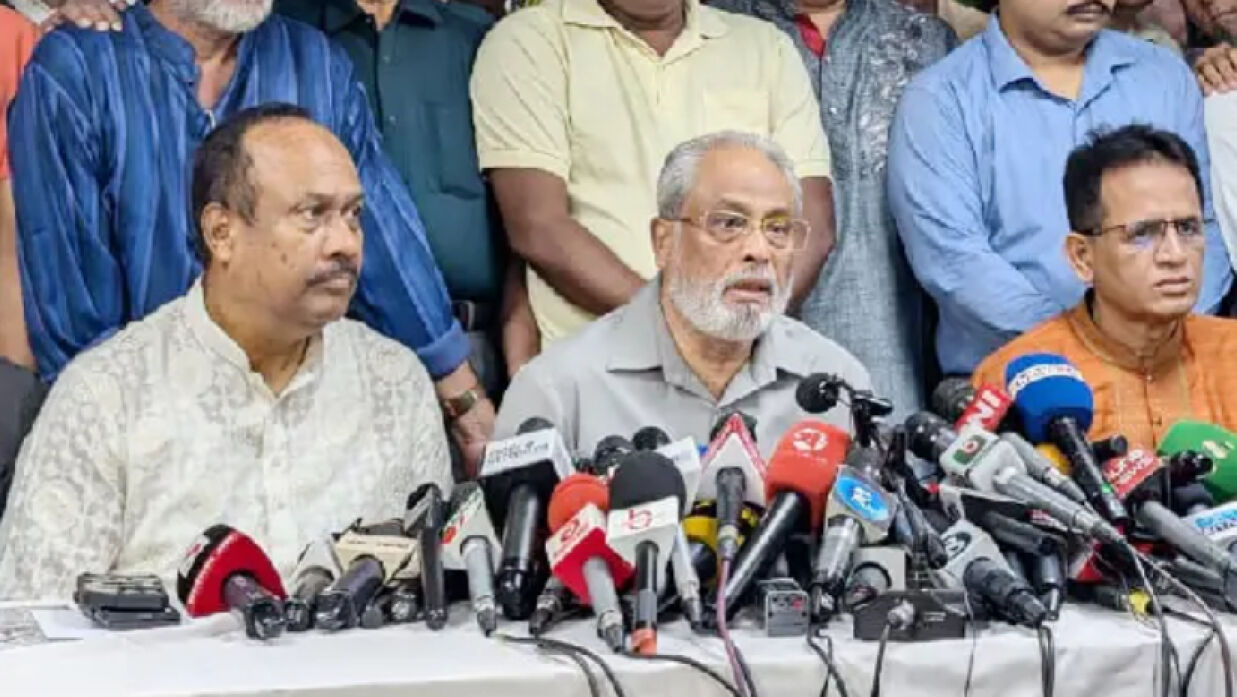 আ.লীগ ব্ল্যাকমেইল করে আমাদের নির্বাচনে এনেছিল: জি এম কাদের