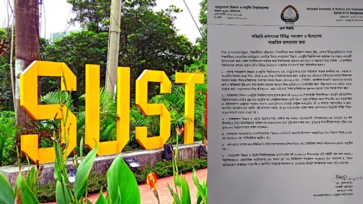 শিক্ষার্থীদের জন্য নেয়া বিভিন্ন উদ্যোগের সাপ্তাহিক হালনাগাদ তথ্য প্রকাশ শাবিপ্রবির