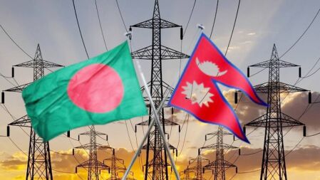 তৃতীয় দেশ হিসেবে বাংলাদেশে বিদ্যুৎ সরবরাহ শুরু নেপালের