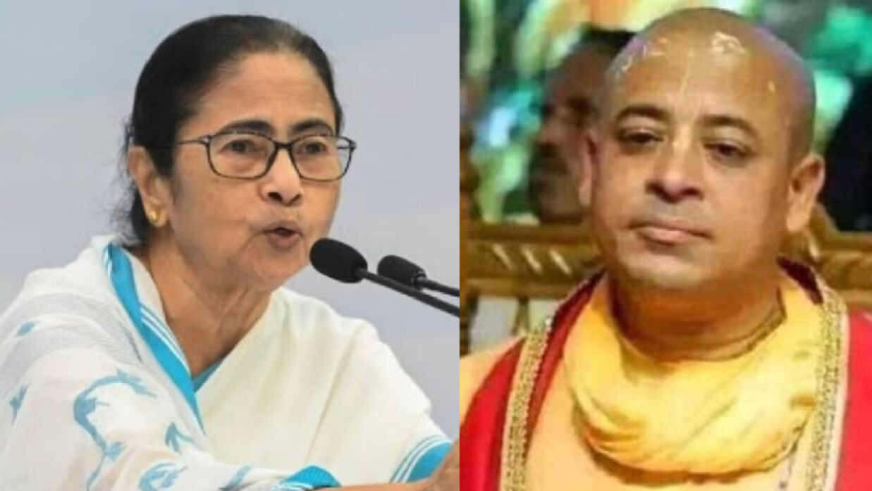 চিন্ময় ইস্যুতে নিজের অবস্থান জানালেন মমতা