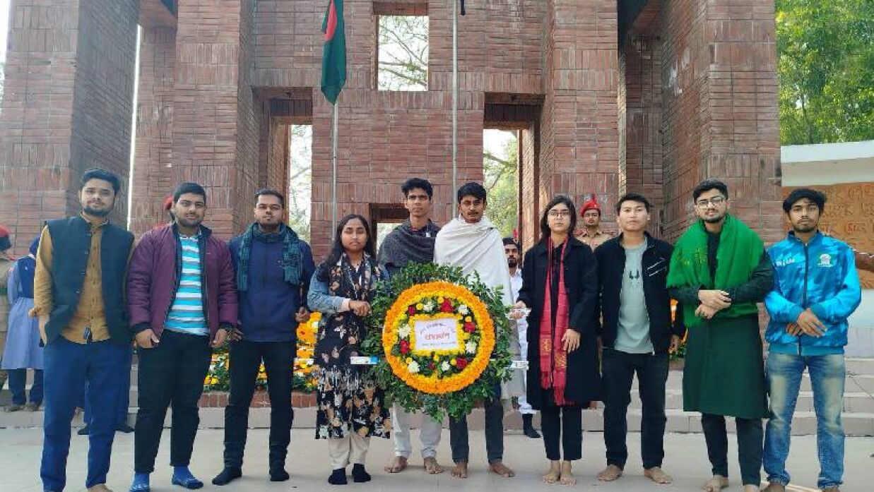 বুদ্ধিজীবী দিবসে ইবি রিপোর্টার্স ইউনিটির শ্রদ্ধাঞ্জলি 