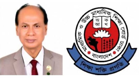 ঢাকা শিক্ষাবোর্ডের চেয়ারম্যান অধ্যাপক তপন কুমারকে ওএসডি