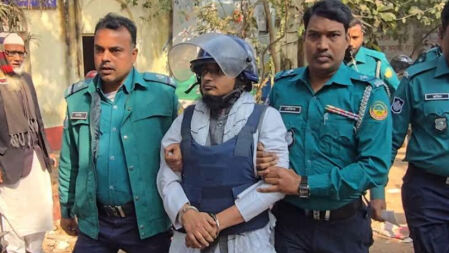সাদপন্থি নেতা মোয়াজ বিন নূরের ৩ দিনের রিমান্ড