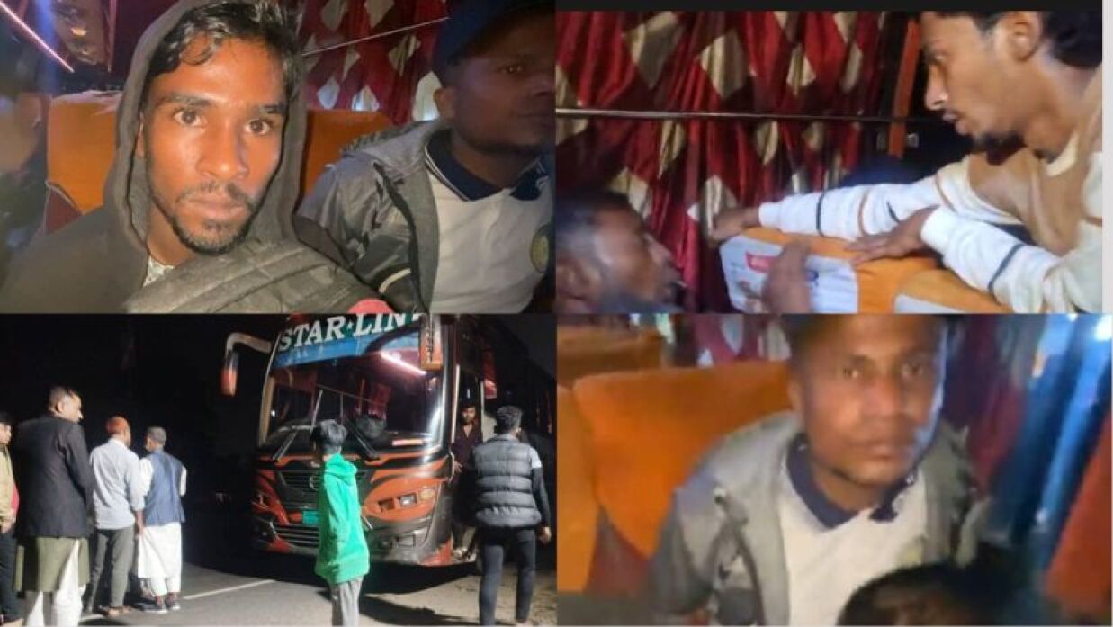 ফেনীতে বাচ্চাসহ ৭ রোহিঙ্গাকে ধরে পুলিশে দিল শিক্ষার্থীরা
