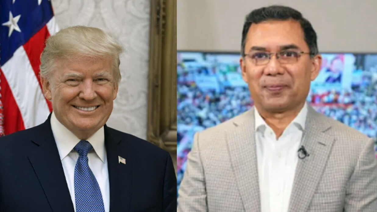 তারেক রহমানকে আমন্ত্রণ জানালেন ডোনাল্ড ট্রাম্প