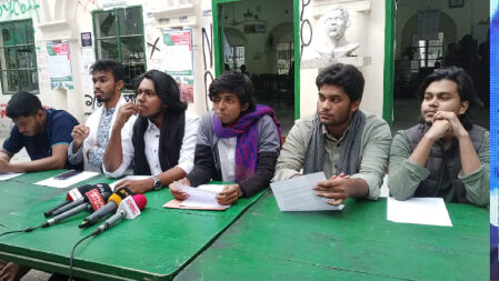 শিক্ষার্থীদের নিরাপত্তার স্বার্থে ঢাবি ছাত্র ইউনিয়ন সভাপতির গ্রেফতার দাবি