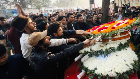 শহীদ আসাদ দিবসে ঢাবি ছাত্রদলের শ্রদ্ধা নিবেদন