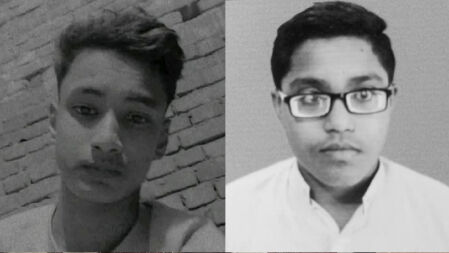 নাটোরে মোটরসাইকেল দুর্ঘটনায় প্রাণ গেল দুই স্কুল ছাত্রের