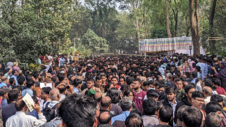 চুয়েটে প্রথম বর্ষের ভর্তি পরীক্ষা অনুষ্ঠিত
