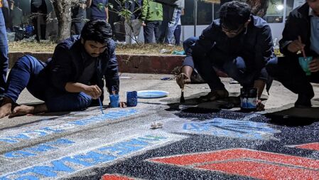 ভর্তি পরীক্ষা উপলক্ষে নতুন সাজে চুয়েট, উৎসবমুখর ক্যাম্পাস