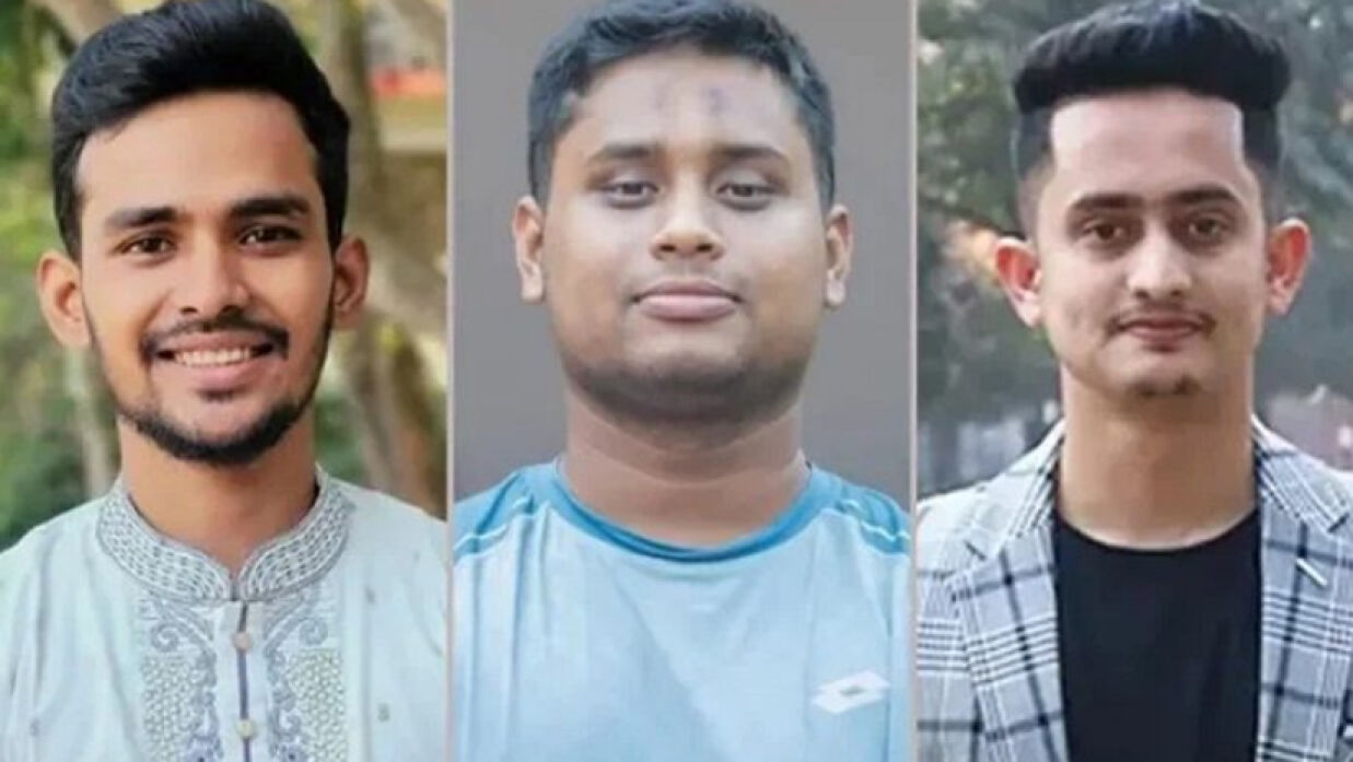 বাংলাদেশ নিয়ে হাসনাত, আসিফ ও সারজিসের স্ট্যাটাস