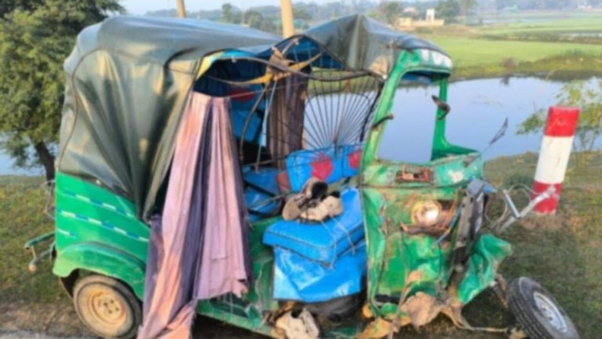 সুনামগঞ্জে বাস-সিএনজির সংঘর্ষে প্রাণ গেল ২ জনের