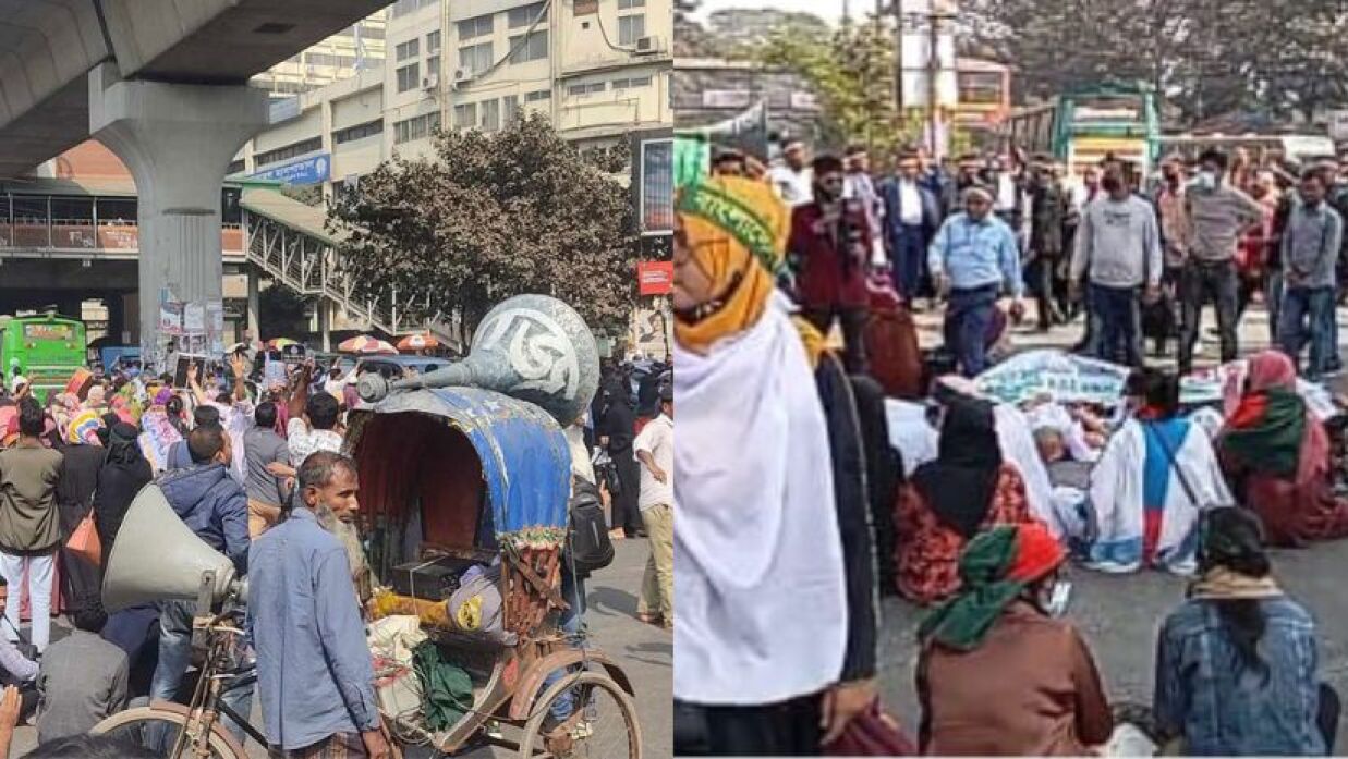 শাহবাগ অবরোধ, যানচলাচল বন্ধ
