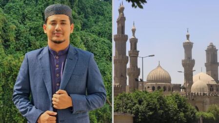 আল-আজহার বিশ্ববিদ্যালয়ে পড়ার সুযোগ পেলেন ফেনীর আশিক