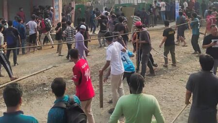 কুয়েটে সংঘর্ষের ঘটনায় অজ্ঞাত ৪০০-৫০০ জনের বিরুদ্ধে মামলা
