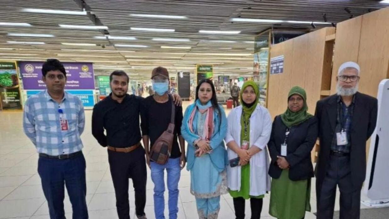ছাত্র–জনতার অভ্যুত্থানে আহত খোকনকে চিকিৎসার জন্য পাঠানো হলো রাশিয়ায়