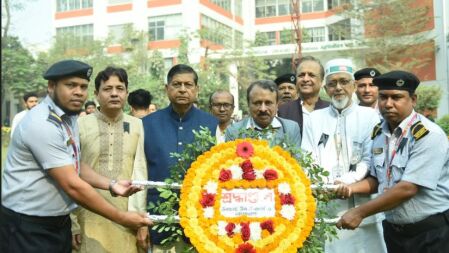 মহান শহীদ দিবস ও আন্তর্জাতিক মাতৃভাষা দিবস যথাযোগ্য মর্যাদায় পালন করেছে আইইউবিএটি