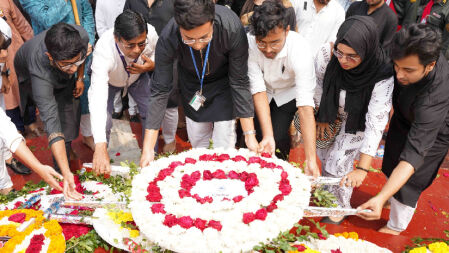 আন্তর্জাতিক মাতৃভাষা দিবস যথাযোগ্য মর্যাদায় পালন করেছে এনএসইউ 