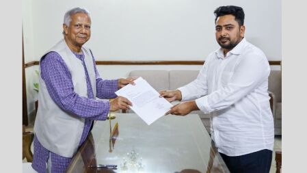 পদত্যাগপত্রে যা বললেন নাহিদ ইসলাম