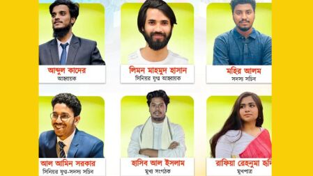 গণতান্ত্রিক ছাত্রসংসদের ঢাবির নেতৃত্বে কাদের-মহির, পদ পেলেন আরও যারা