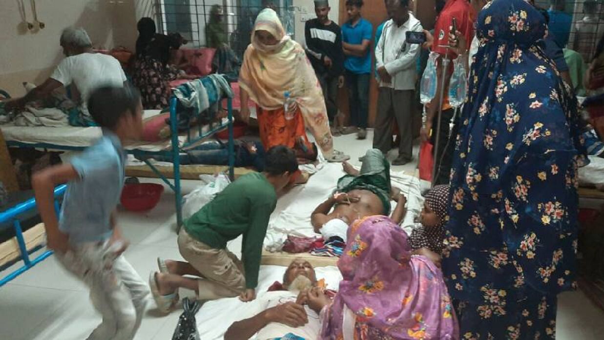 বিলের মাছ ধরা নিয়ে বিএনপির দুই পক্ষের সংঘর্ষ, আহত ২০