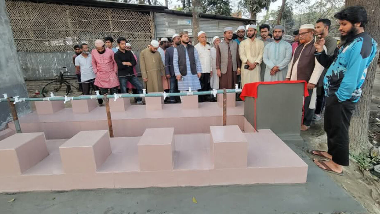 ‘শহীদ আবু সাঈদ’ মসজিদে ছাত্রশিবিরের অযুখানা নির্মাণ