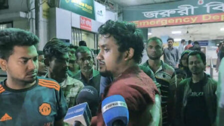 নর্থ সাউথের সামনে হামলার ঘটনায় ছাত্রদলের কোনো দোষ নেই: আহত শিক্ষার্থী