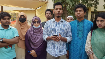 কোটা বাতিল চেয়ে শাবিপ্রবি শিক্ষার্থীদের ৪৮ ঘণ্টার আলটিমেটাম